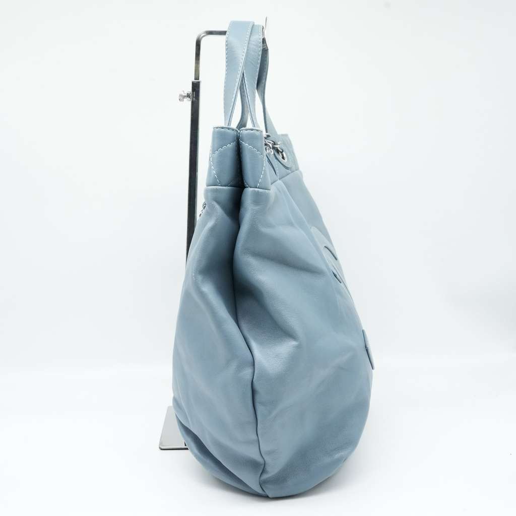 Chanel Light Blue Quilted Leather Trianon Tote 17501134 - Image 6