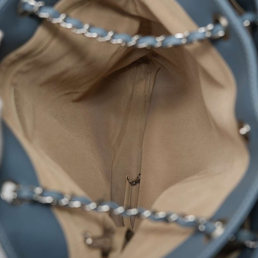 Chanel Light Blue Quilted Leather Trianon Tote 17501134 - Image 10