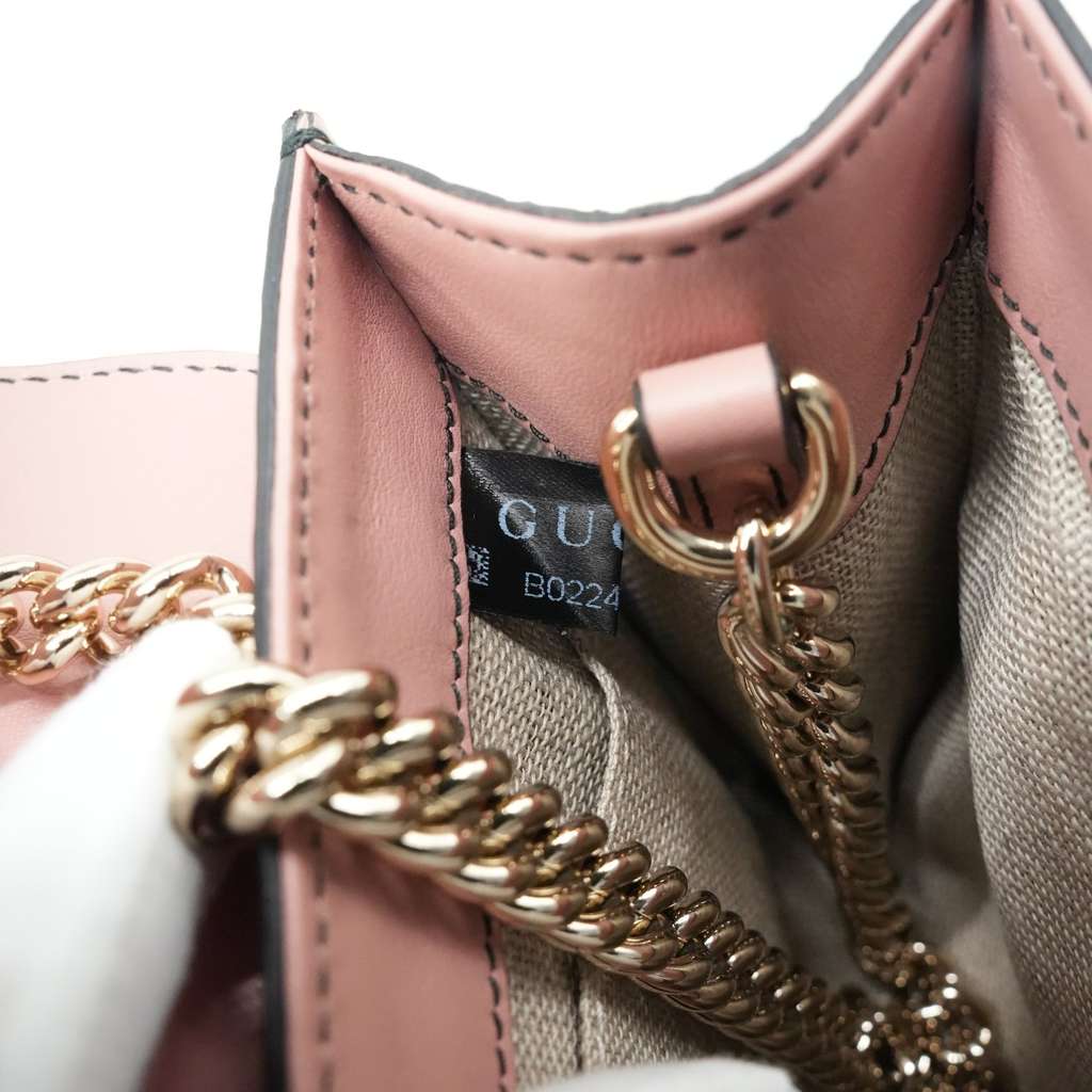 Gucci Emily Guccissima Mini Pink Bag - Image 16