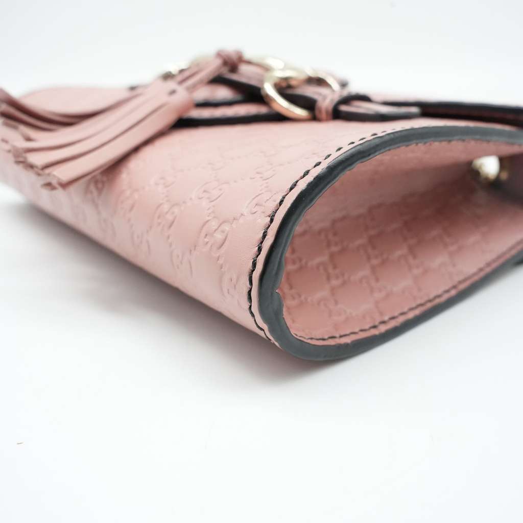 Gucci Emily Guccissima Mini Pink Bag - Detail 2