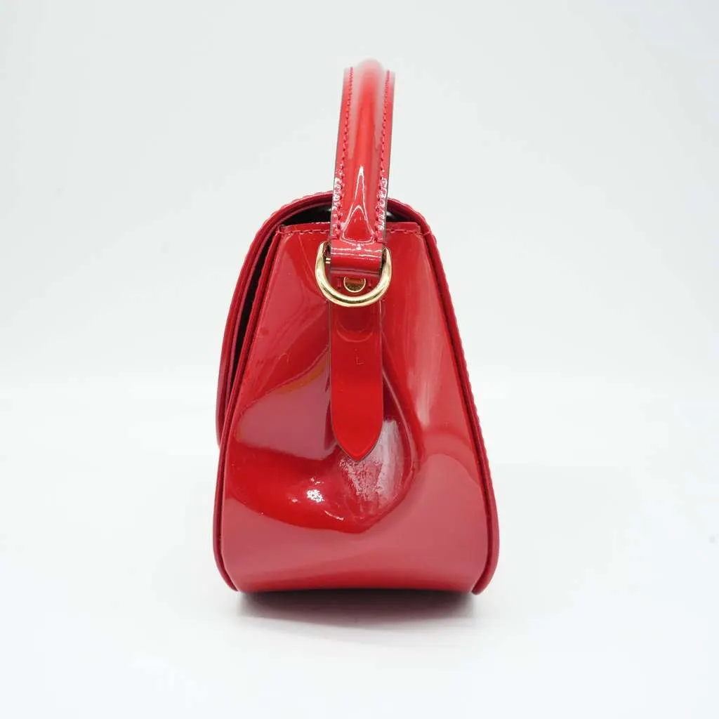 Louis Vuitton Pasadena Red M90944 Red Leather Good - Back View