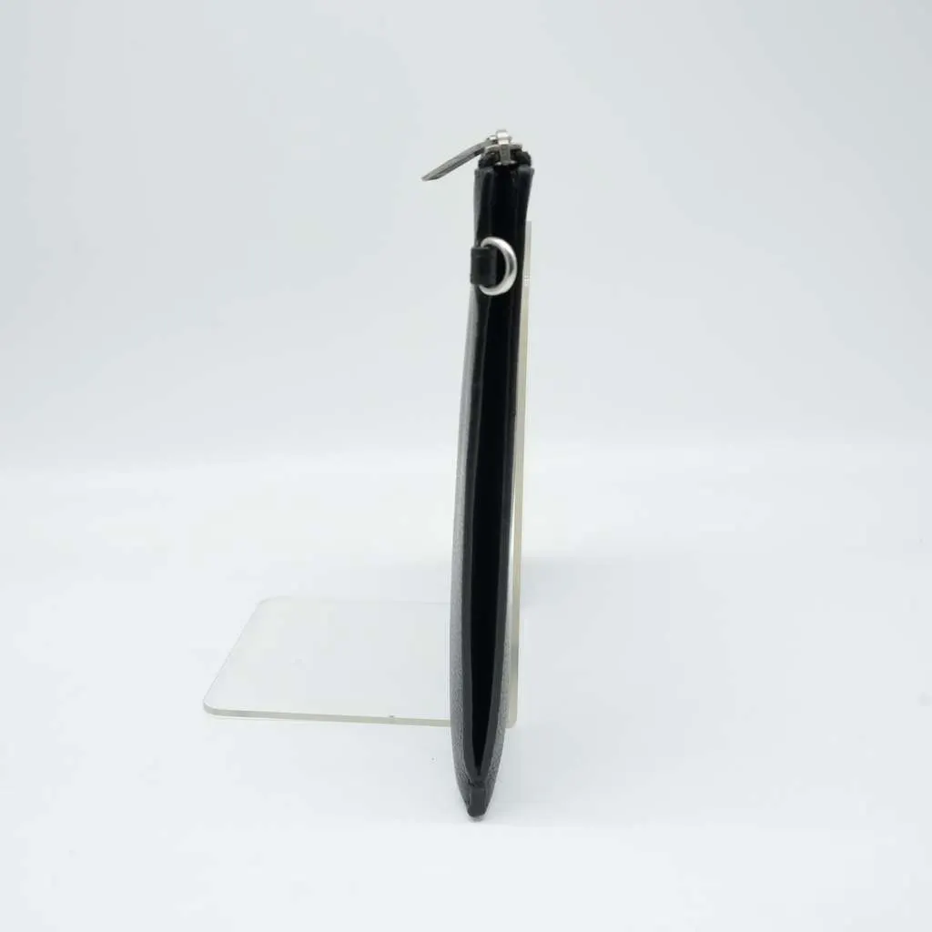 Saint Laurent Cassandre Leather Tablet Case Black Fair - Model View