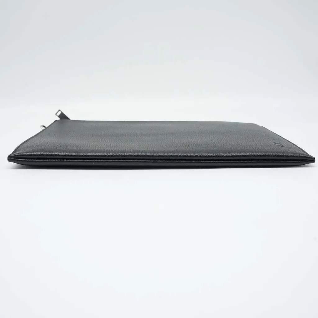 Saint Laurent Cassandre Leather Tablet Case Black Fair - Box View