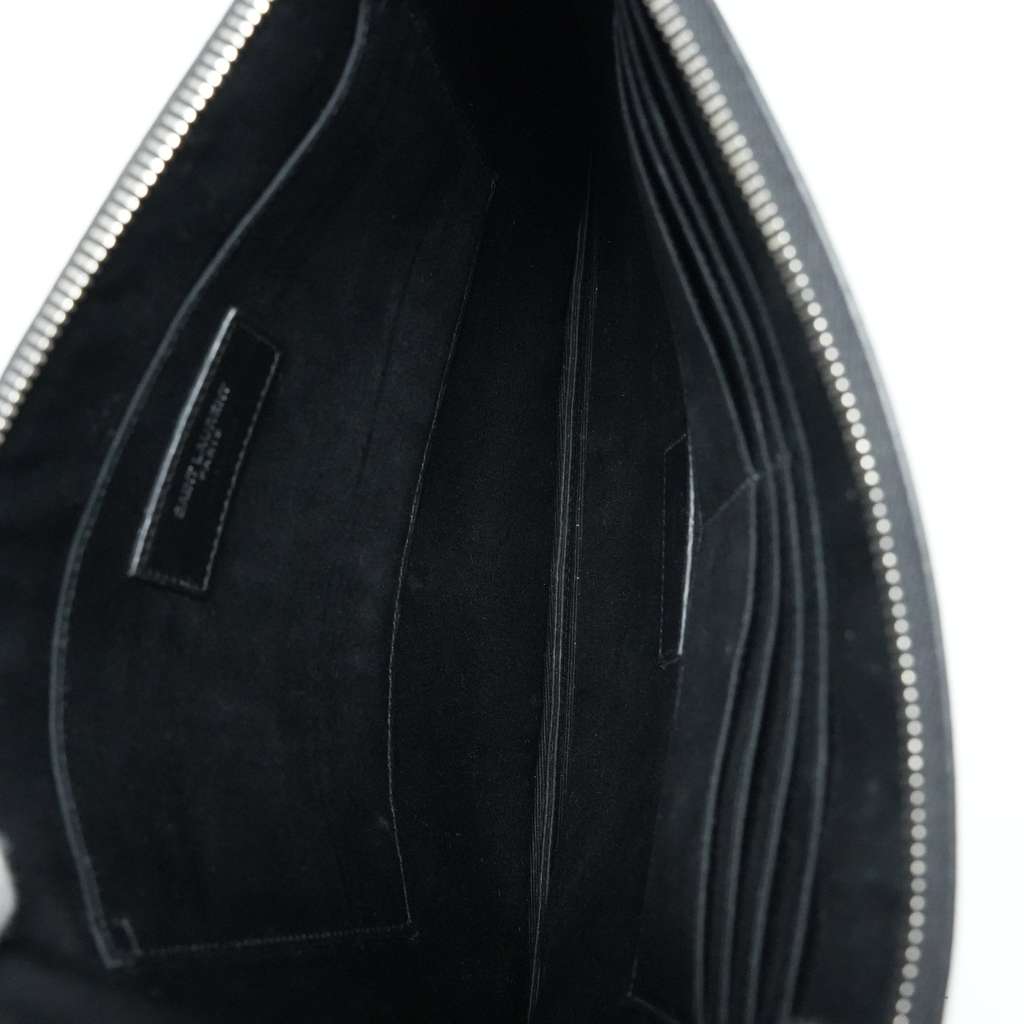 Saint Laurent Cassandre Leather Tablet Case - Image 10