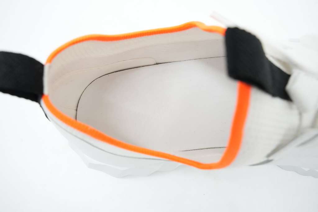 Hermès Depart Sneakers White and Knit Fabric Size 43.5 - Image 15