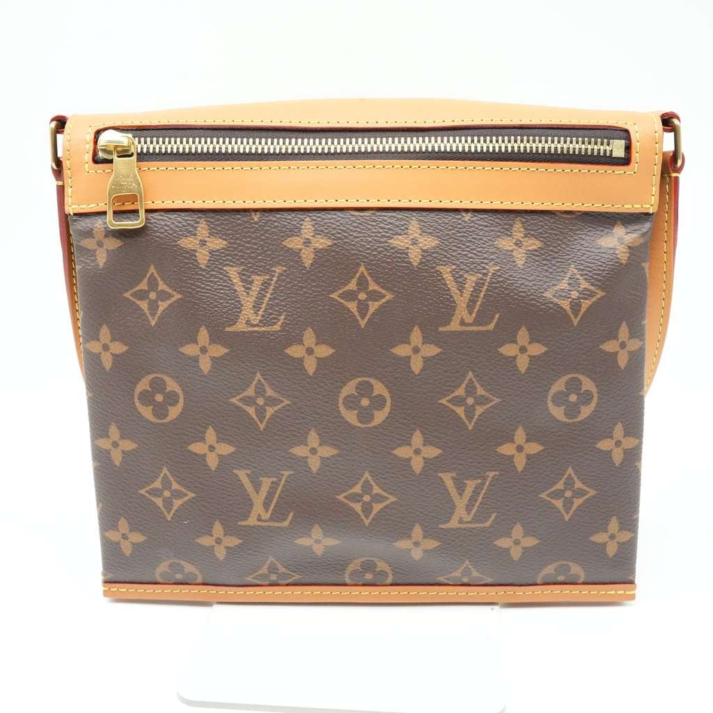 Louis Vuitton Monogram Saumur Messenger PM Shoulder Bag M44879 - Back view