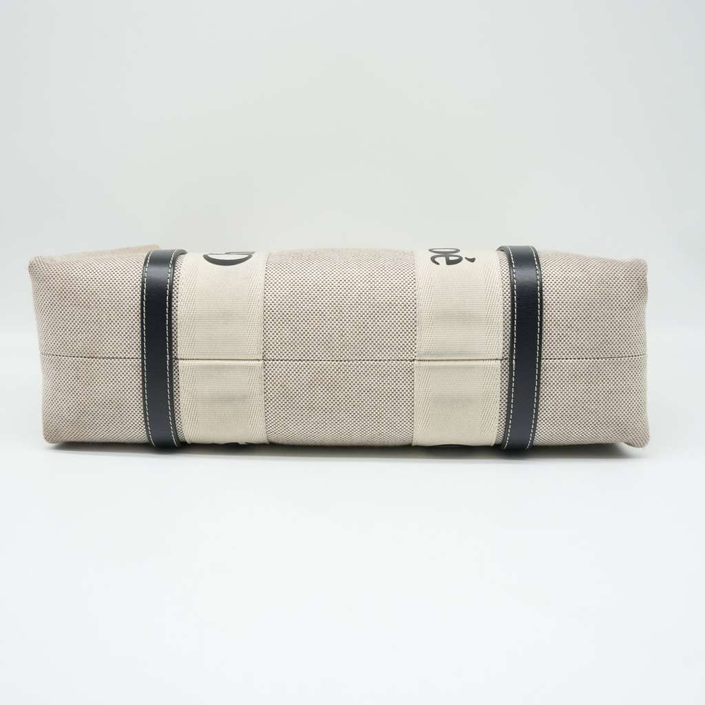Chloé Medium Woody Tote Canvas  Bag - Side view