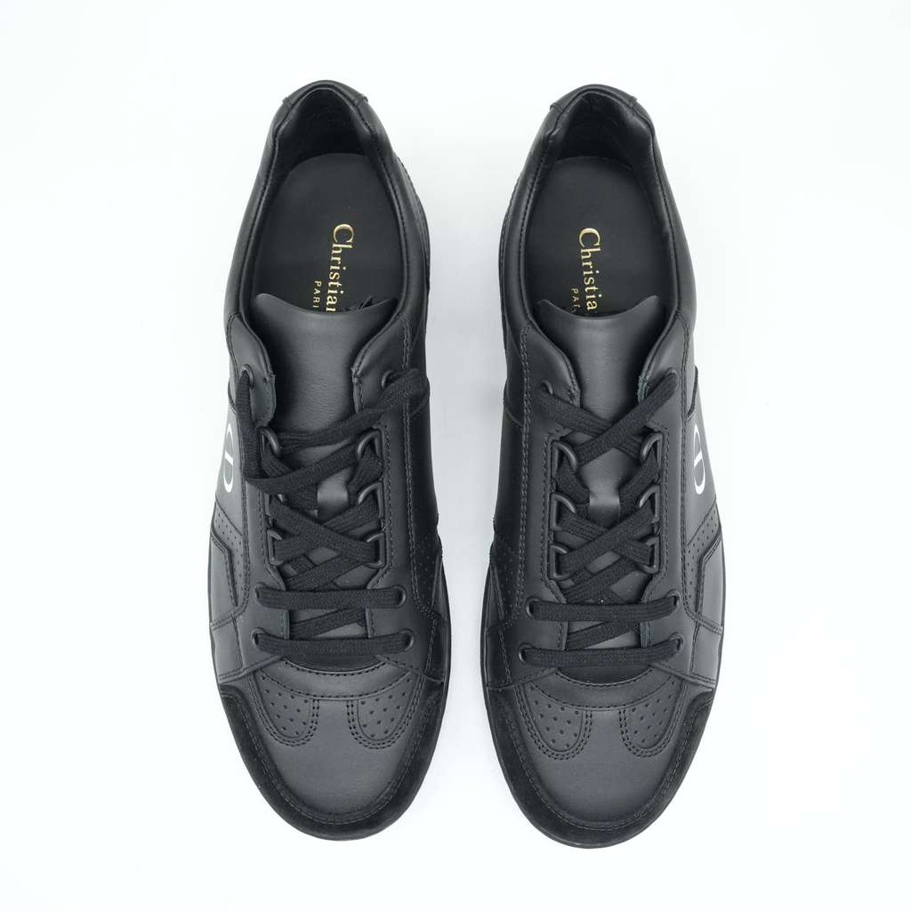 Dior Black CD Lace Up Sneakers Size:40 - Image 6
