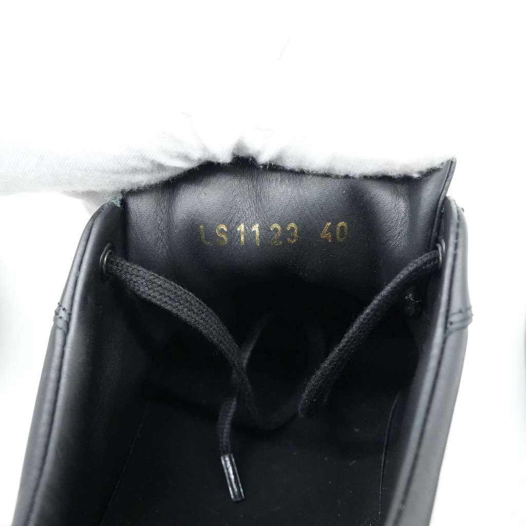 Dior Black CD Lace Up Sneakers Size:40 - Image 11