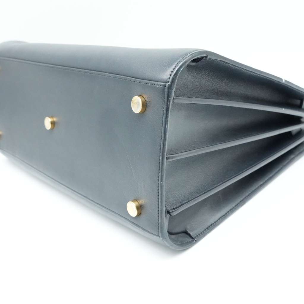 Saint Laurent Sac De Jour In Smooth Leather Small Noir Tote37829902G9W1000 - Image 10