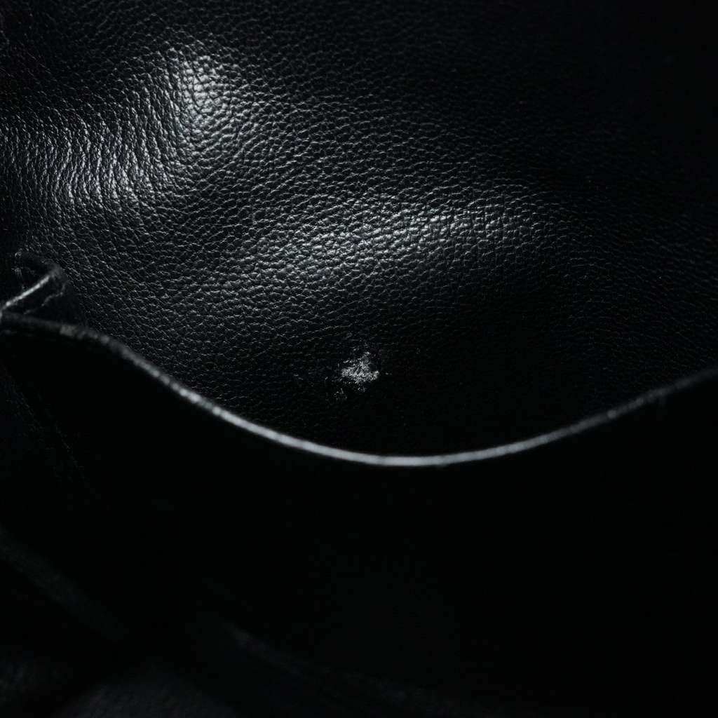 Hermès Kelly 32 Retourne Togo Black PHW PX APY423 - Image 17