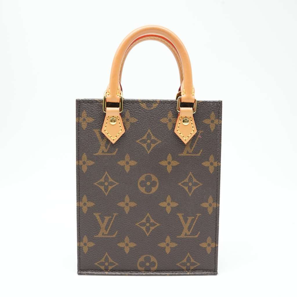 Louis Vuitton Monogram Petit Sac Plat Bag M81295