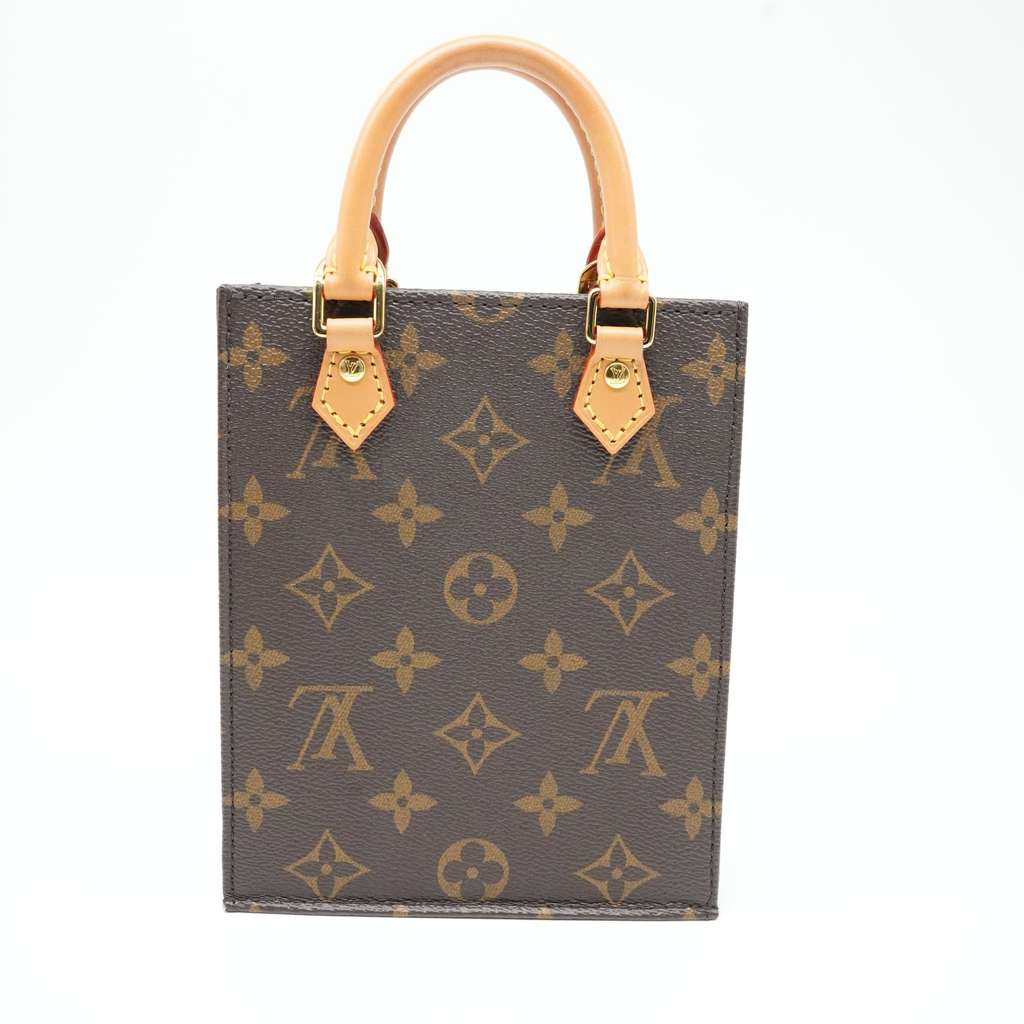 Louis Vuitton Monogram Petit Sac Plat Bag M81295 - Image 6