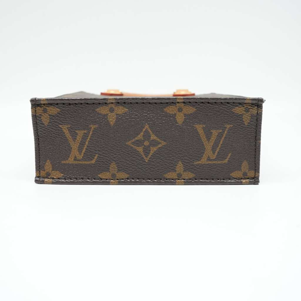 Louis Vuitton Monogram Petit Sac Plat Bag M81295 - Side view