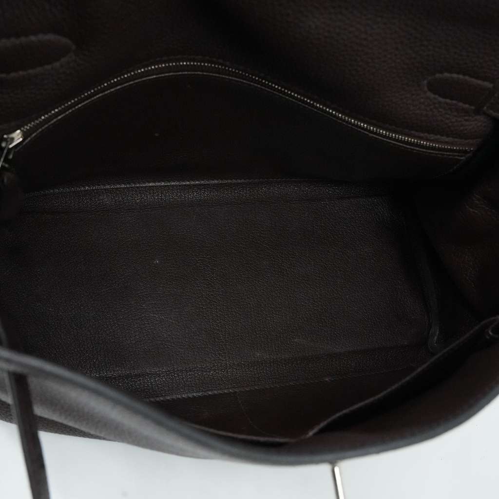 Hermès Kelly 28 Togo Leather Chocolate with PHW 2018 FS CP1730 - Image 12