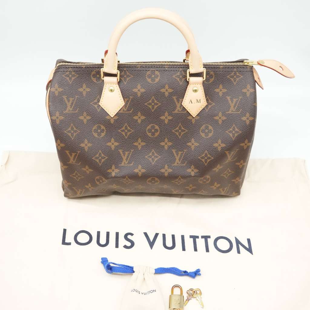 Louis Vuitton Brown Monogram Speedy 30 M41108 - Image 14