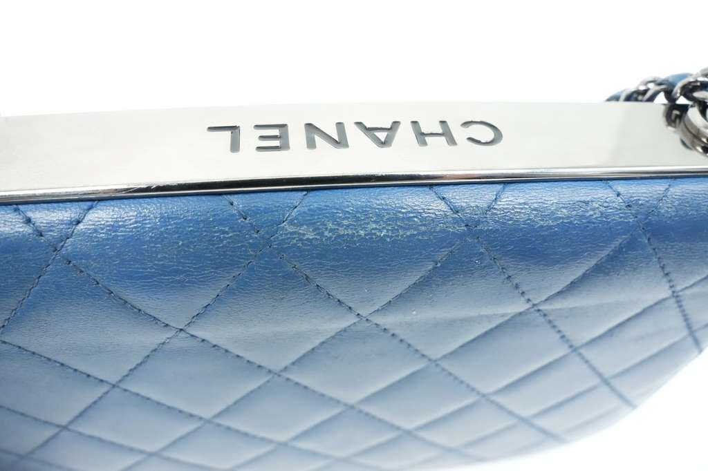 Chanel Trendy CC No Handle Small Flap Shoulder Bag Blue - Image 19