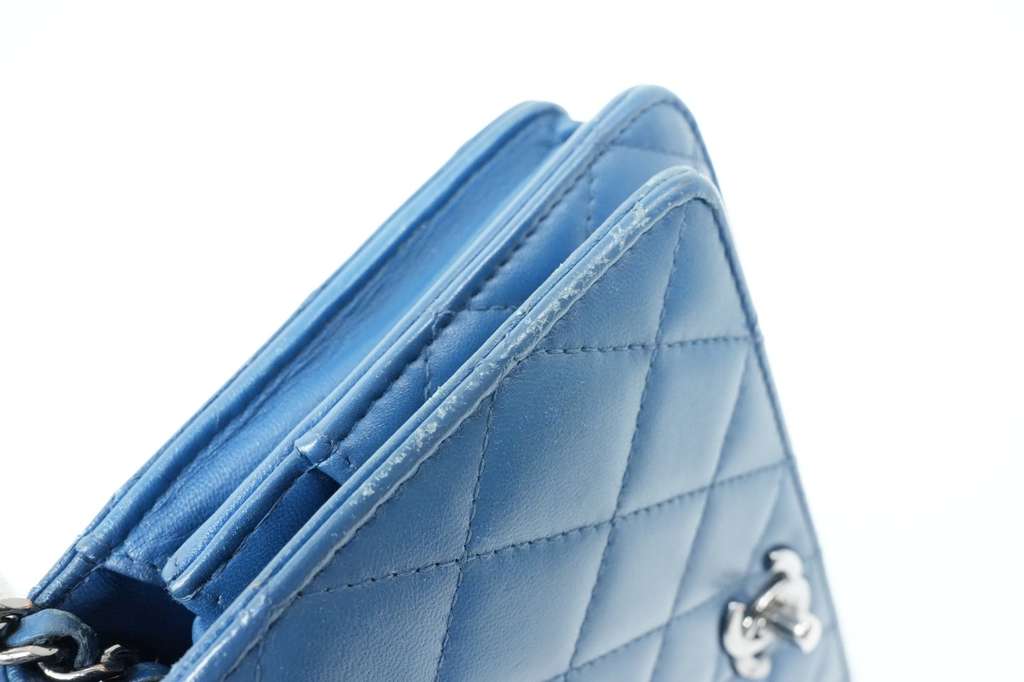 Chanel Trendy CC No Handle Small Flap Shoulder Bag Blue - Image 21