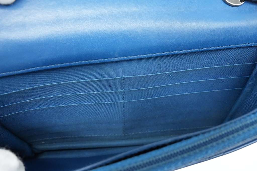 Chanel Trendy CC No Handle Small Flap Shoulder Bag Blue - Image 12