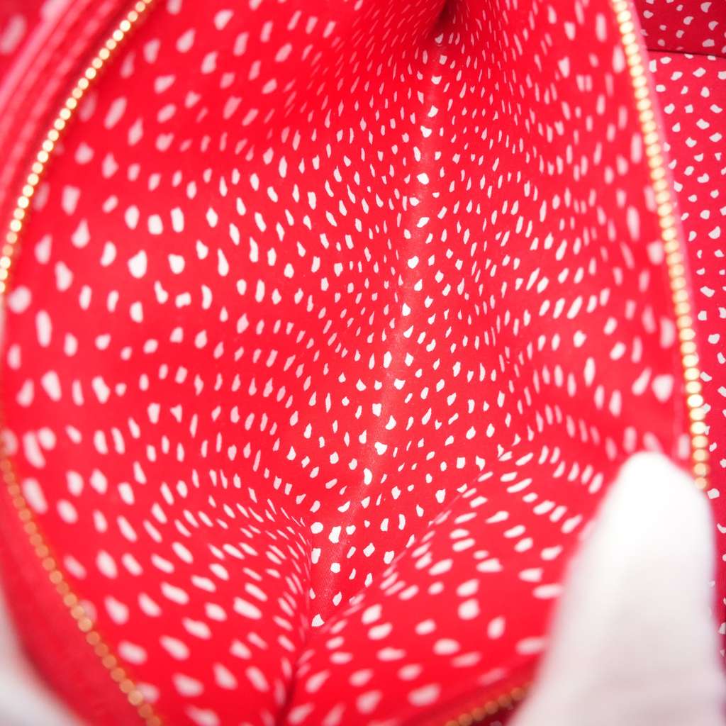 Louis Vuitton Louis Vuitton x Yayoi Kusama Rock It Vernis  MM  M91423 Red - Image 13