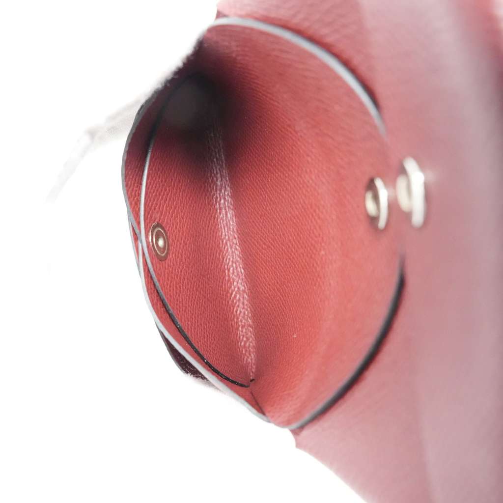 Hermès Calvi Duo Compact Card Holder Rouge H - Image 12