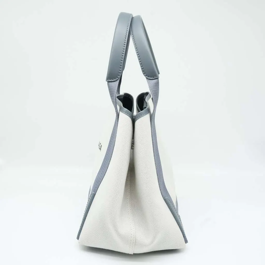 Balenciaga Navy XS Grey Cabas Bag Grey Fair - Model View