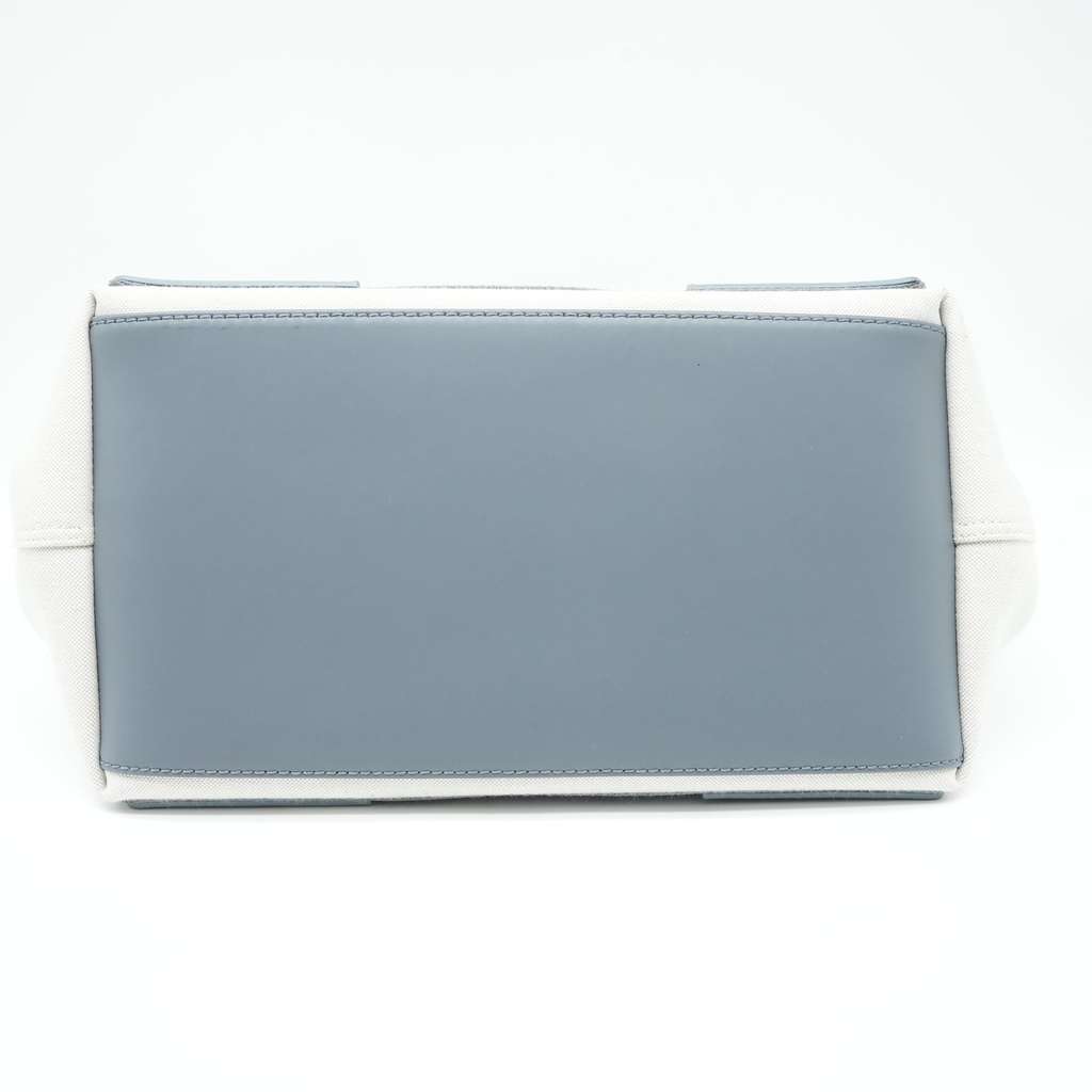 Balenciaga Navy XS Grey Cabas Bag - Side view