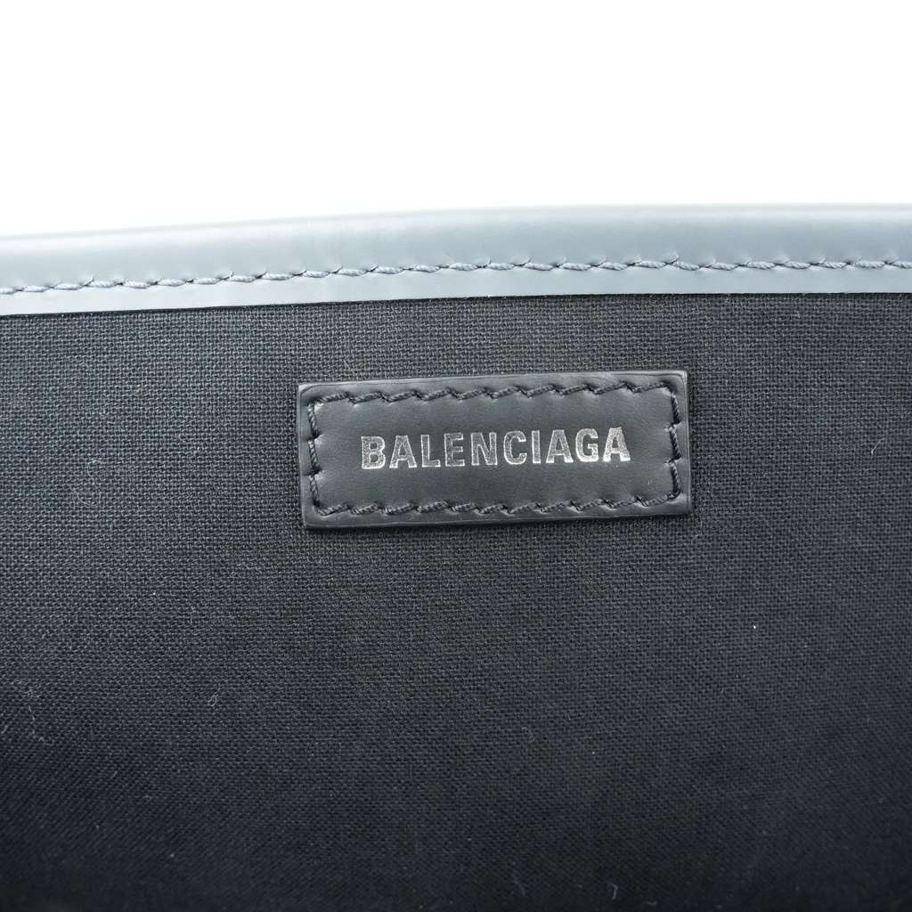 Balenciaga Navy XS Grey Cabas Bag - Image 11