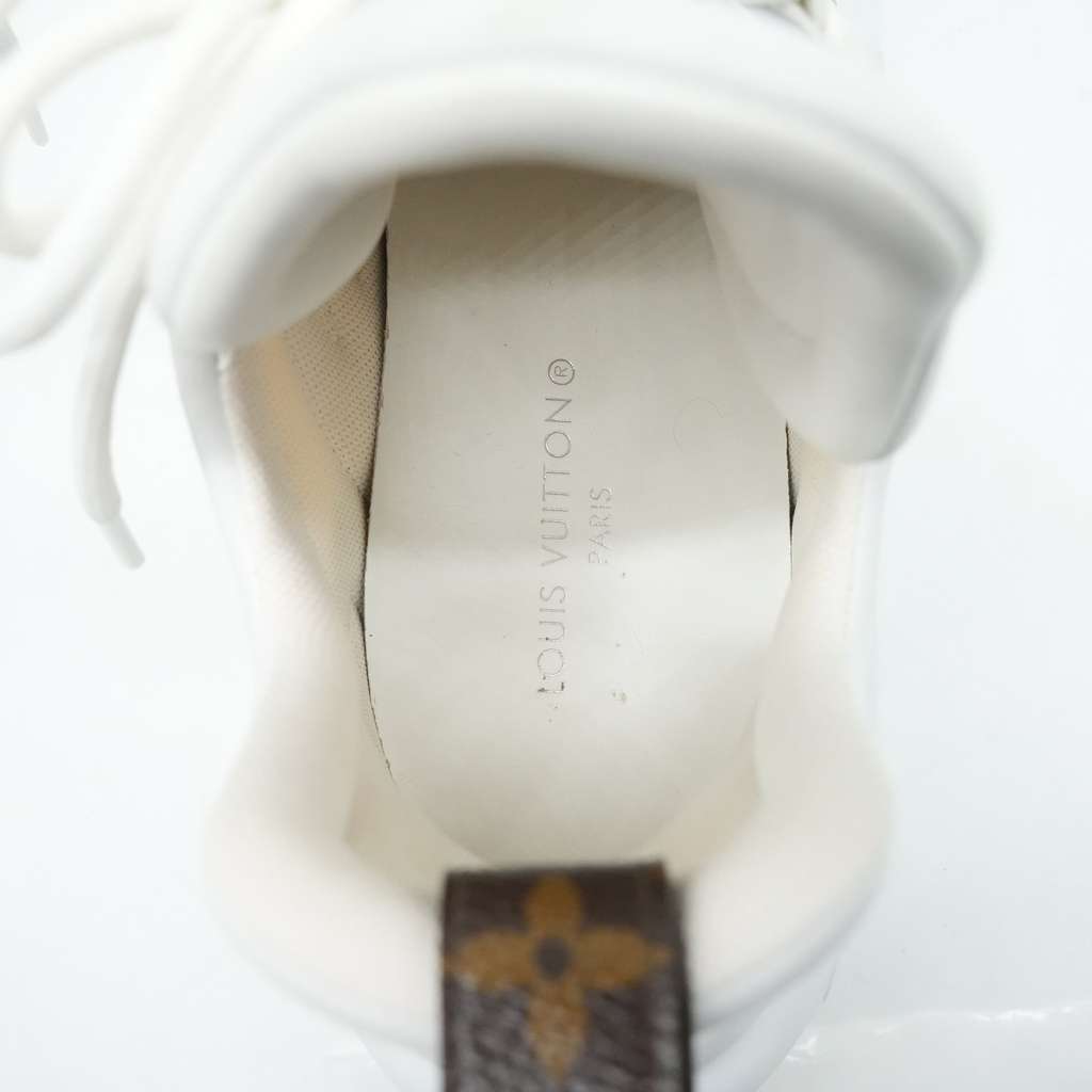 Louis Vuitton Lv Archlight Sneakers White/Brown Monogram Canvas Mesh & Leather Size 38 - Image 12