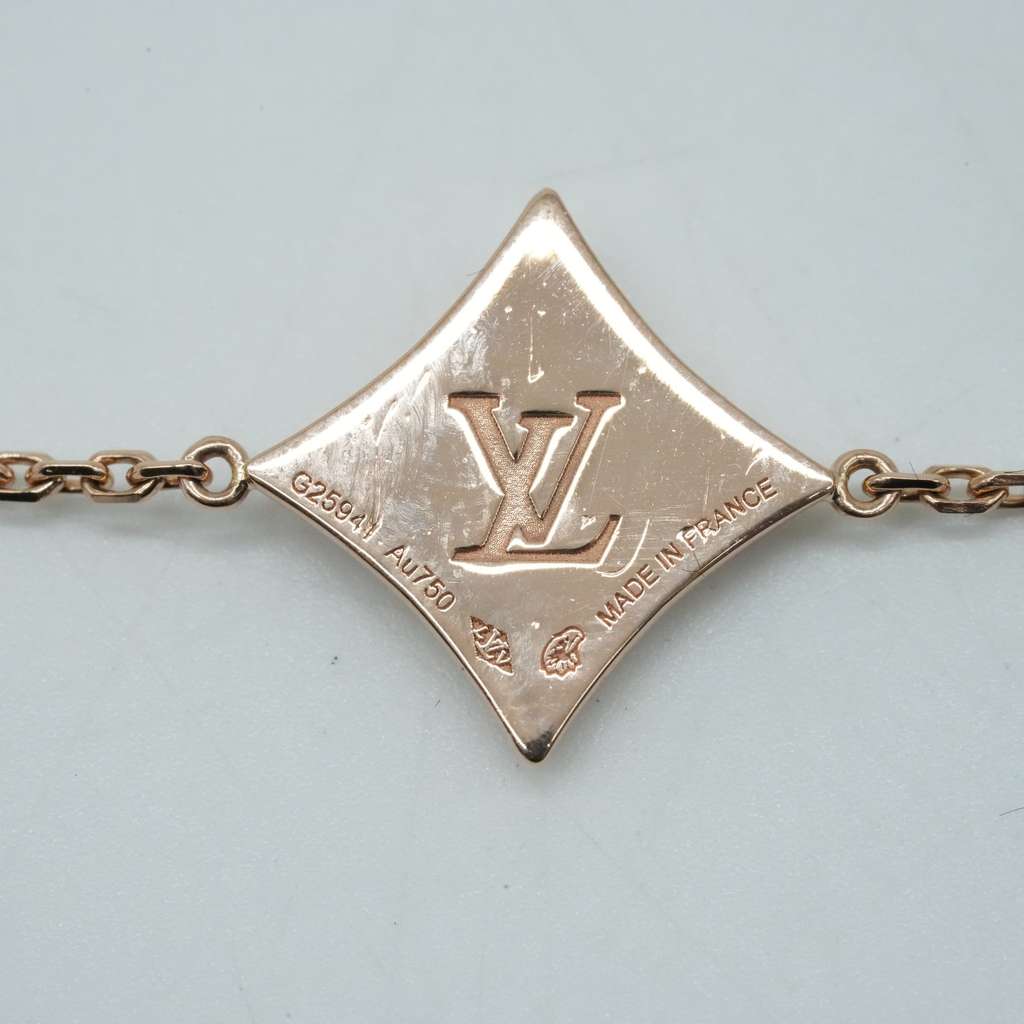 Louis Vuitton Color Blossom BB Star Bracelet, Pink Gold, White Mother-of-Pearl and Diamond - Image 10