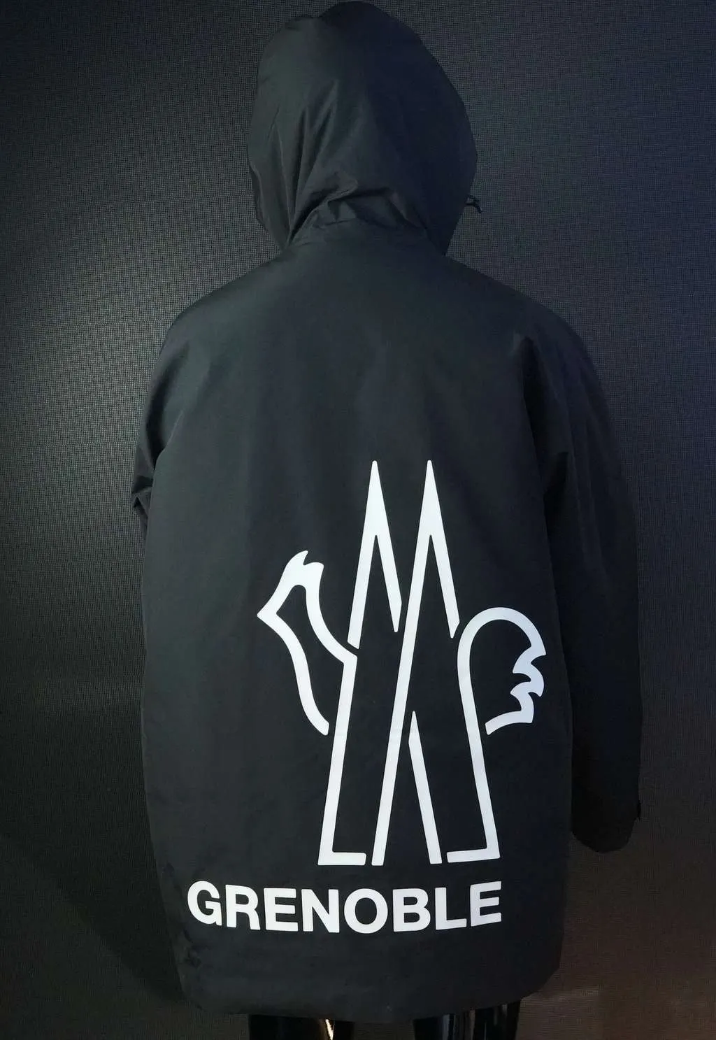 Moncler Grenoble Staz GORE-TEX Ski Jacket Black Size M Black Good - Inside View