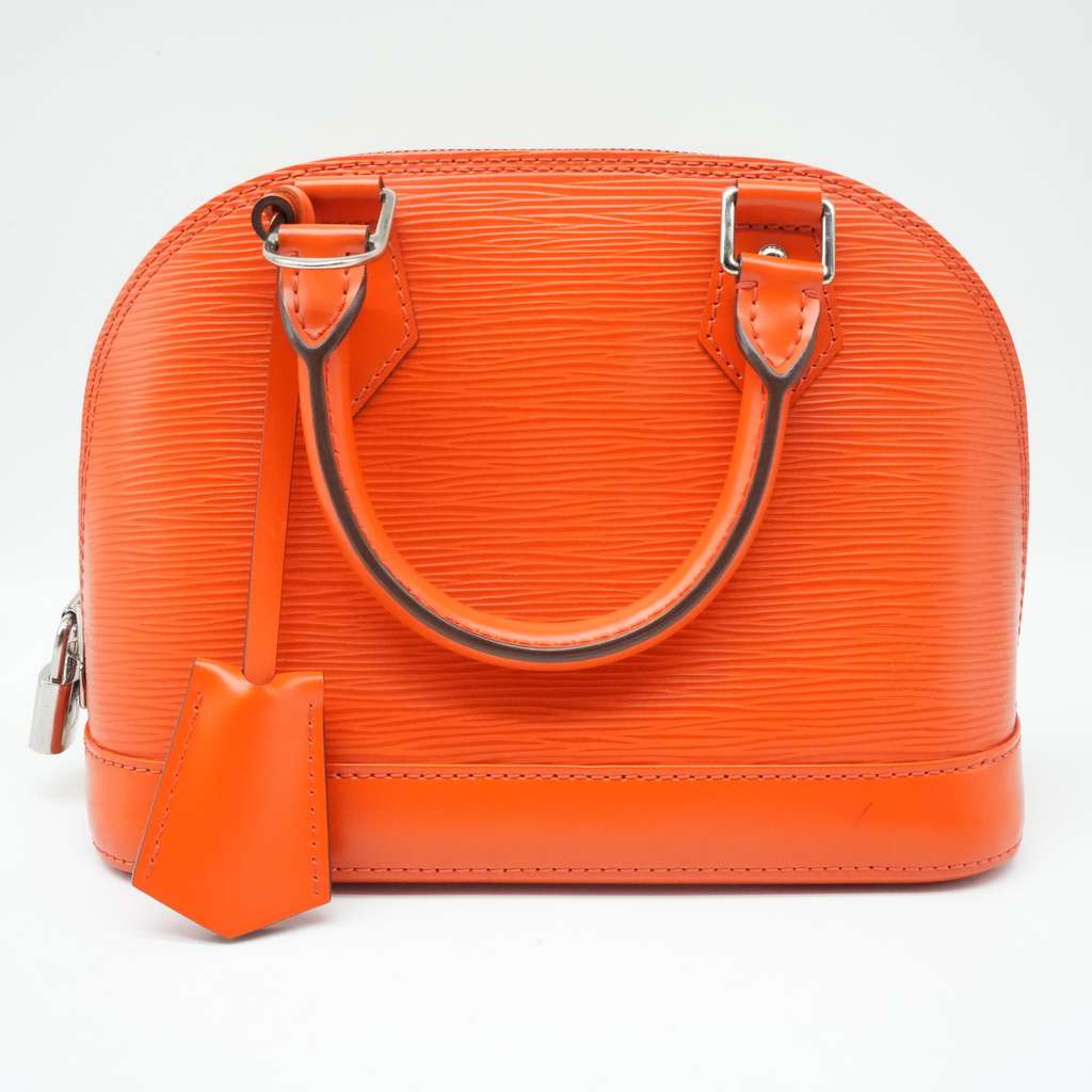 Louis Vuitton Alma BB  Epi Orange MI3173 - Back view