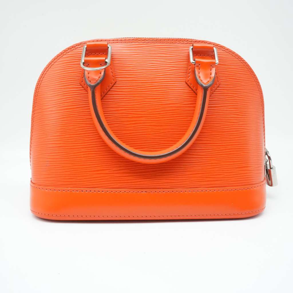 Louis Vuitton Alma BB  Epi Orange MI3173 - 4