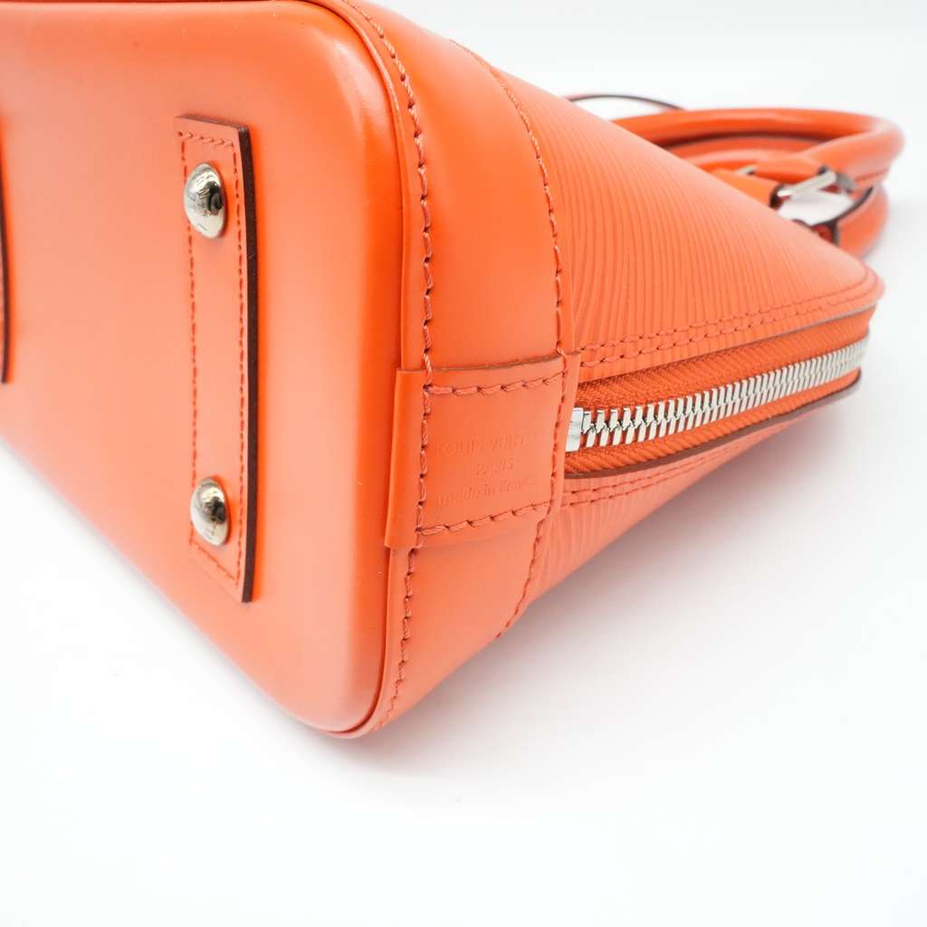 Louis Vuitton Alma BB  Epi Orange MI3173 - Image 10