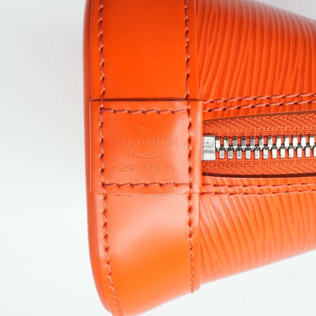 Louis Vuitton Alma BB  Epi Orange MI3173 - Image 11