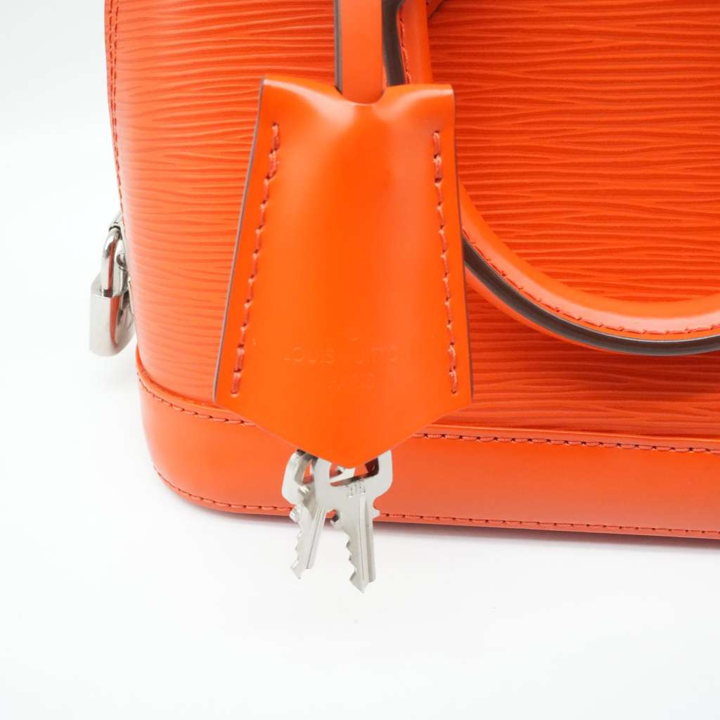 Louis Vuitton Alma BB  Epi Orange MI3173 - Image 12