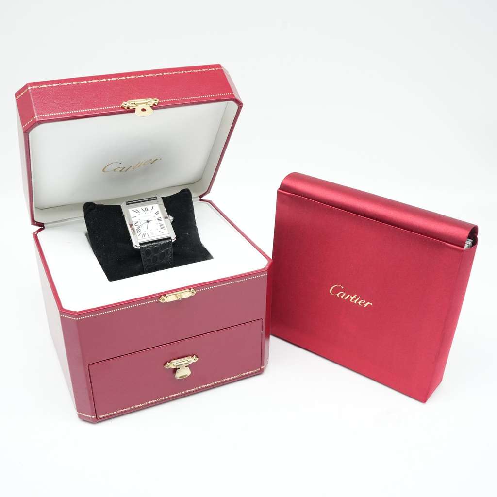 Cartier Solo Tank XL Watch 766294UX - Back view