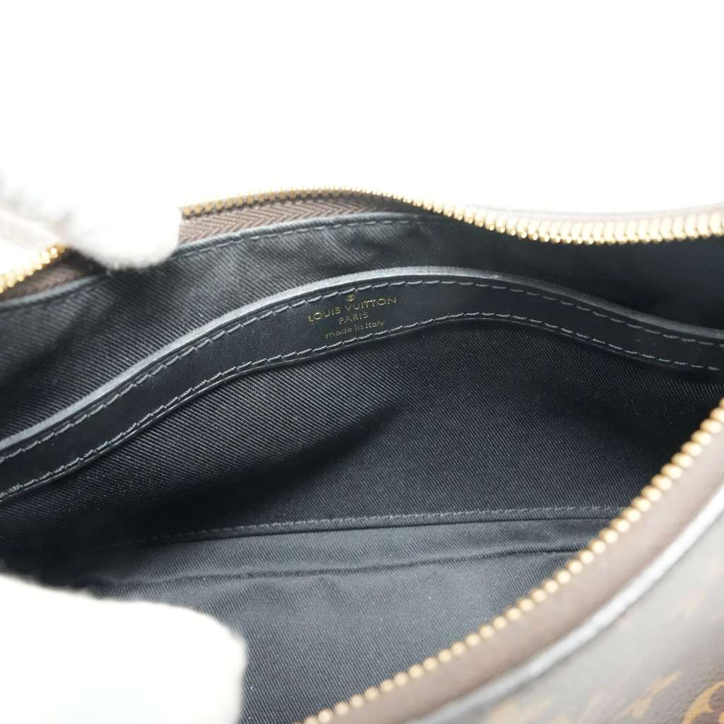 Louis Vuitton Monogram Boulogne Bag PM Black M45831 RFID - Image 13