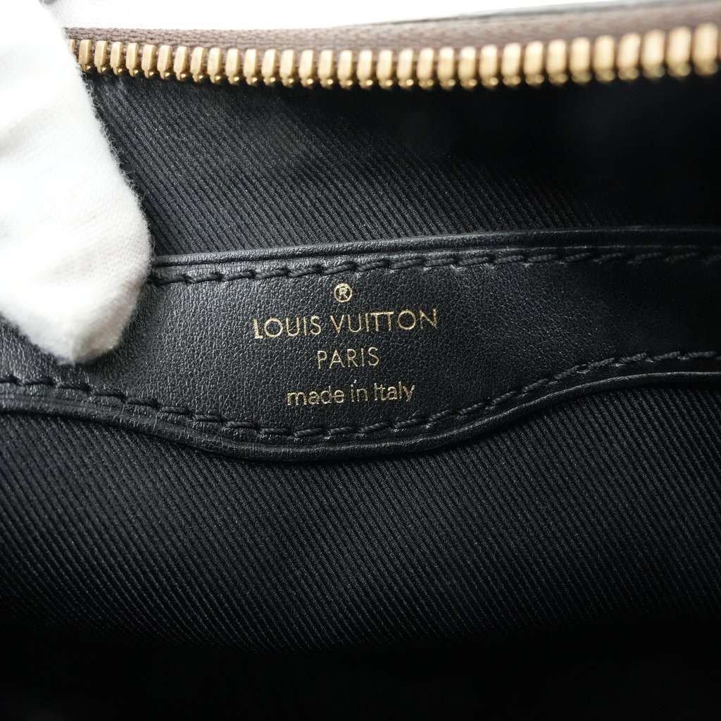 Louis Vuitton Monogram Boulogne Bag PM Black M45831 RFID - Image 15