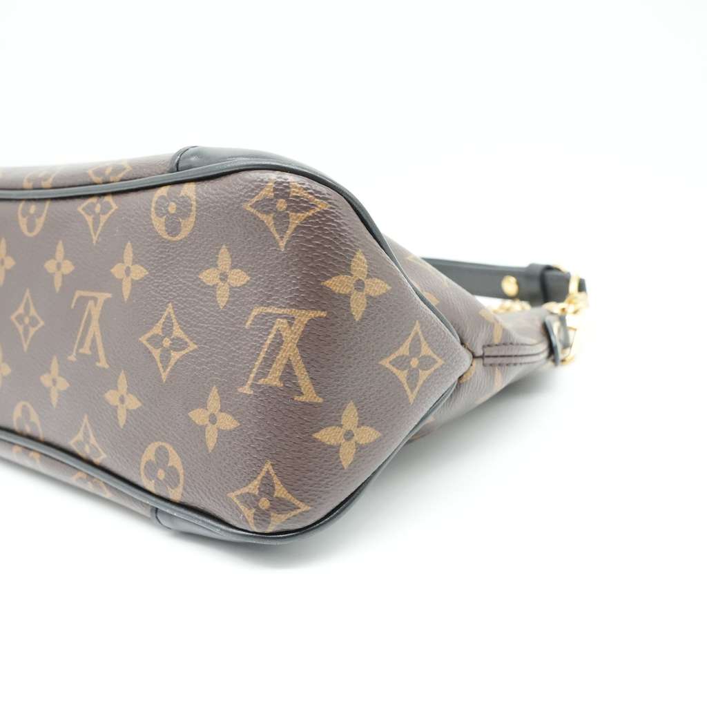 Louis Vuitton Monogram Boulogne Bag PM Black M45831 RFID - Image 10