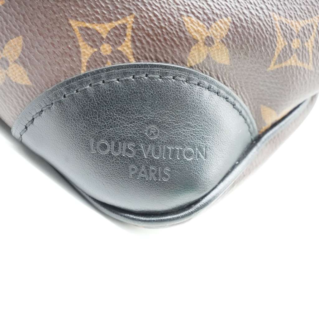 Louis Vuitton Monogram Boulogne Bag PM Black M45831 RFID - Image 11