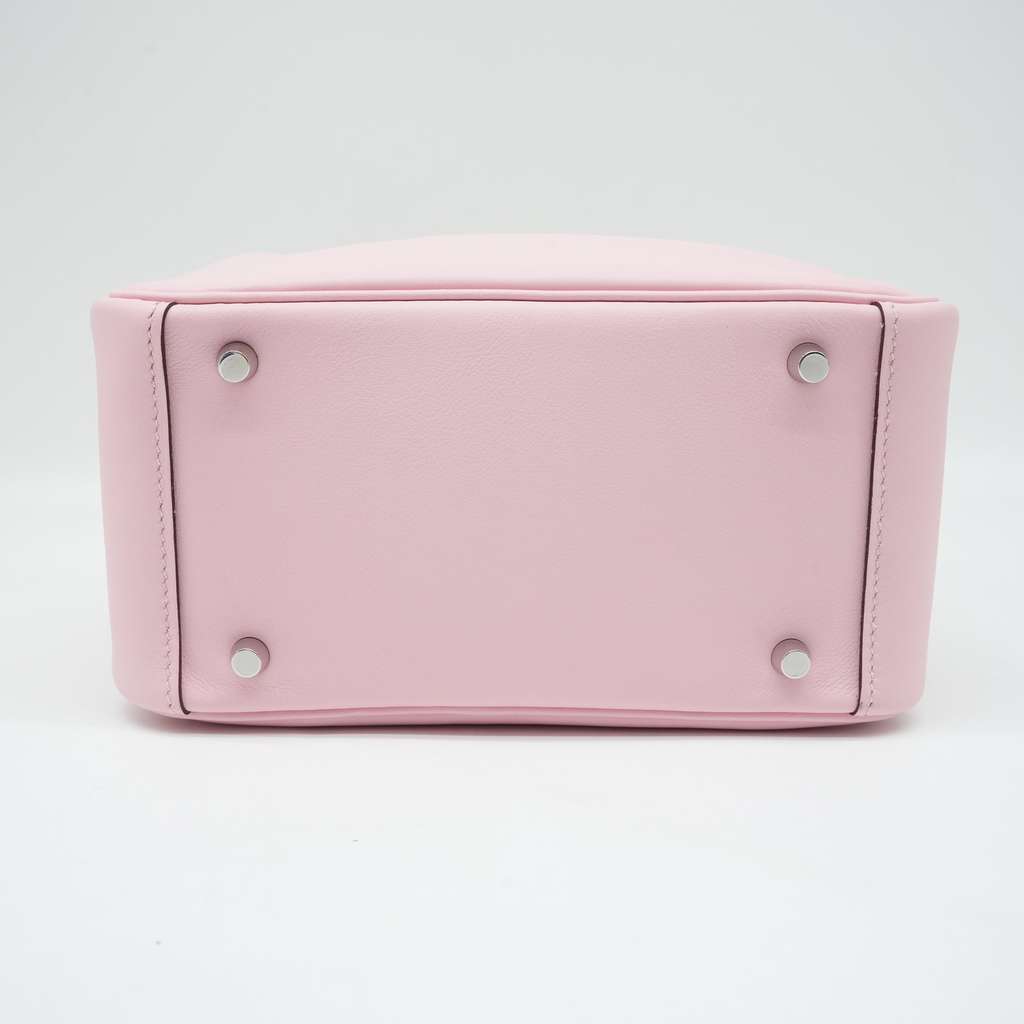 Hermès Lindy Mini Jaune Milton Taurillon Clemence Leather Shoulder Bag Year 2025 - Side view