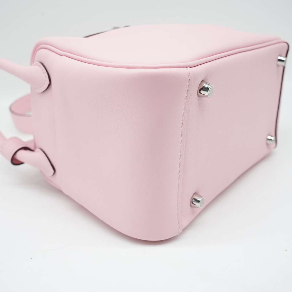 Hermès Lindy Mini Jaune Milton Taurillon Clemence Leather Shoulder Bag Year 2025 - Detail 1