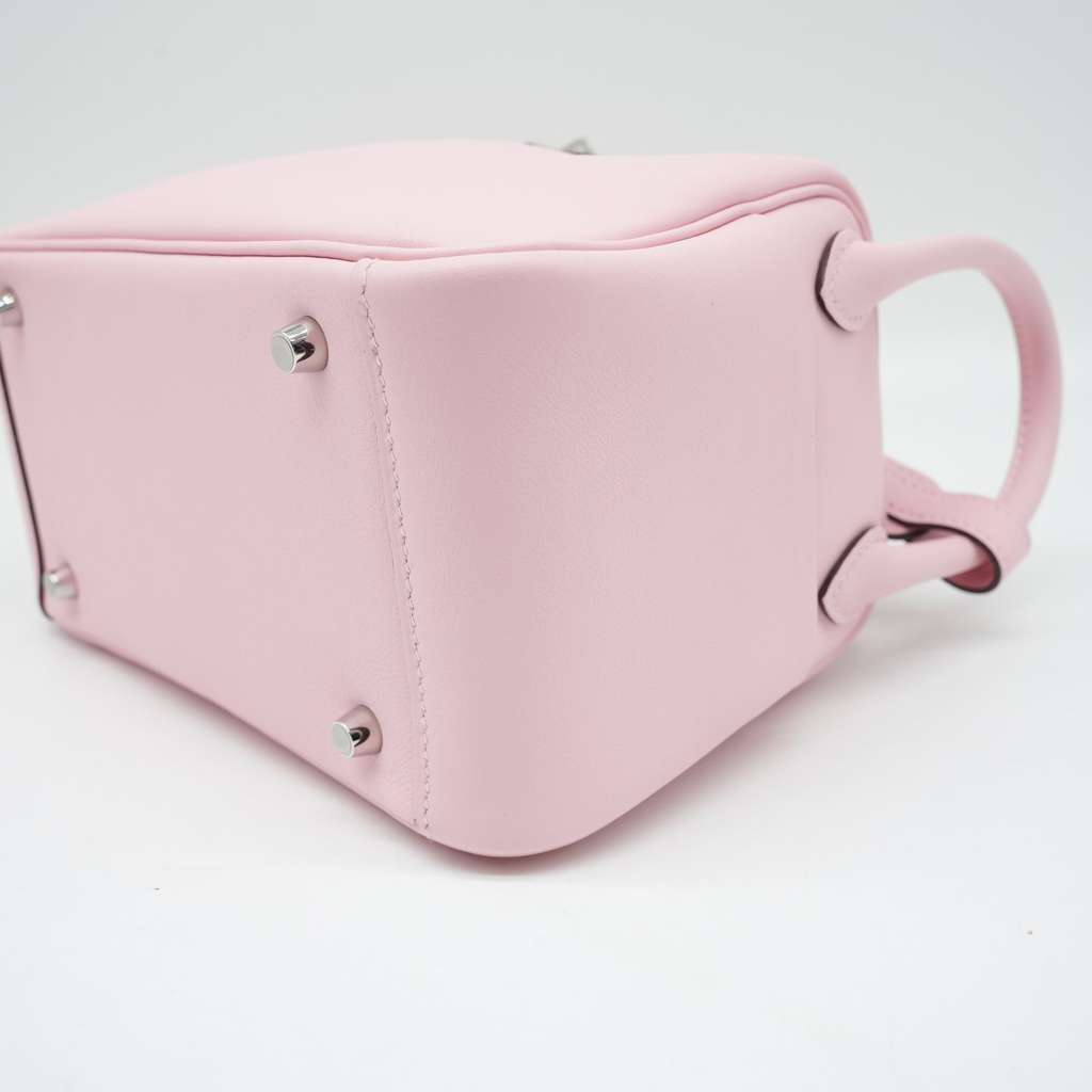 Hermès Lindy Mini Jaune Milton Taurillon Clemence Leather Shoulder Bag Year 2025 - Detail 2