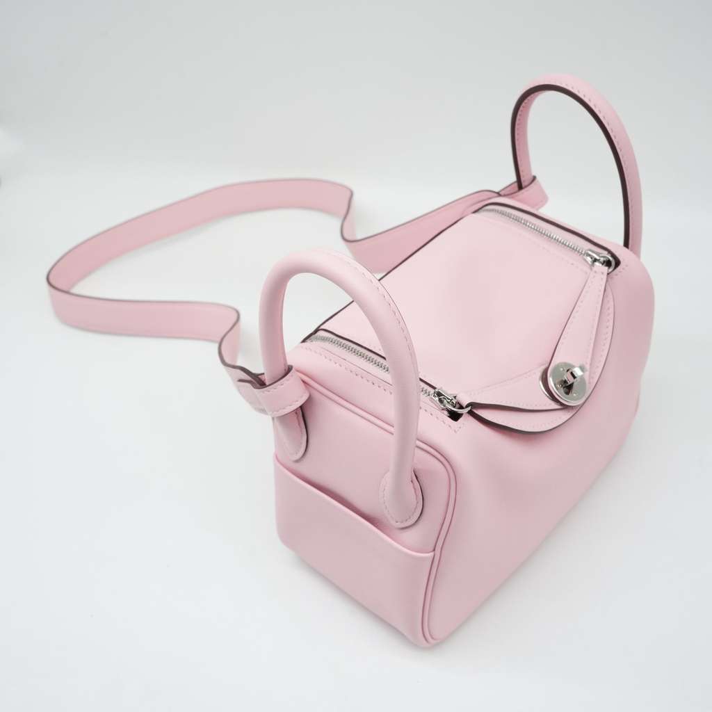 Hermès Lindy Mini Jaune Milton Taurillon Clemence Leather Shoulder Bag Year 2025 - Image 10