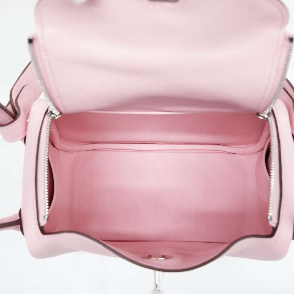 Hermès Lindy Mini Jaune Milton Taurillon Clemence Leather Shoulder Bag Year 2025 - Image 12