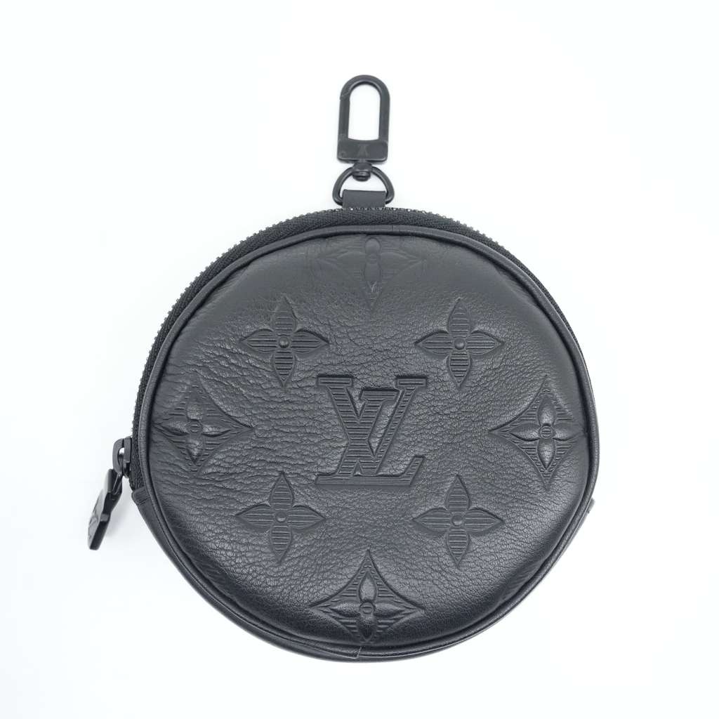 Louis Vuitton Duo Sling Bag Black Monogram Shadow Leather - Image 11