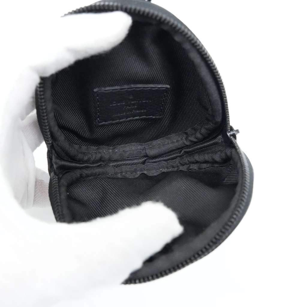 Louis Vuitton Duo Sling Bag Black Monogram Shadow Leather - Image 12