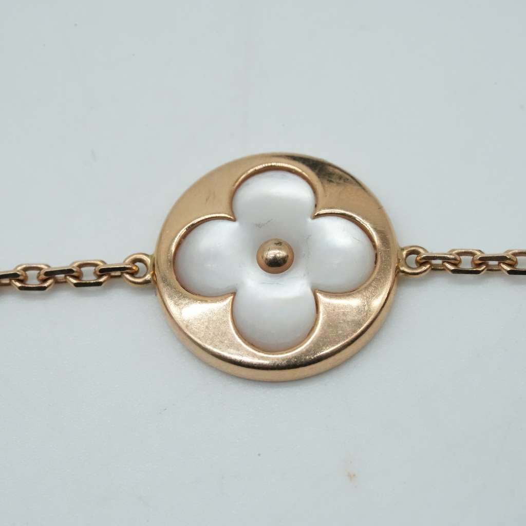 Louis Vuitton Colour Blossom BB Multi-Motif Bracelet, Pink Gold, White Mother-Of-Pearl and Diamonds - Detail 2