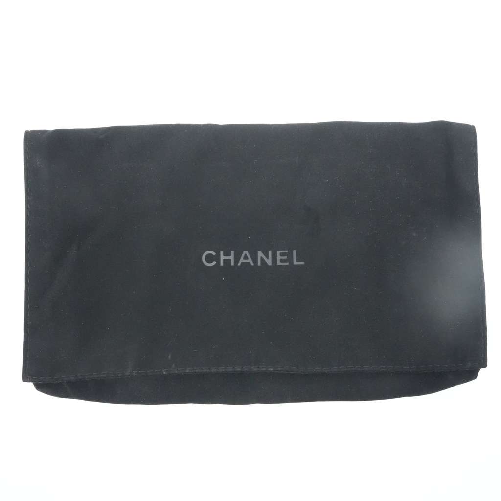 Chanel Boy Double Zip Chain Wallet Black Quilted Caviar Leather - Image 17